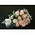 economico Fiori per matrimonio-Bouquet sposa Bouquet Matrimonio / Ricevimento di matrimonio Poliestere 11-20 cm