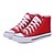 cheap Men&#039;s Sneakers-Men&#039;s Comfort Shoes Canvas Summer Sneakers Black / Red / Blue / Outdoor