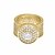 cheap Men&#039;s Rings-Statement Ring AAA Cubic Zirconia Stylish Gold Silver Copper Creative Trendy Hyperbole Hip-Hop 1pc 8 9 10 11 / Men&#039;s / Solitaire