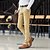 cheap Chinos-Men&#039;s Dress Pants Chinos Solid Colored Full Length Pants Formal Party Basic Simple Slim Black Wine Micro-elastic / Work