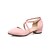 cheap Women&#039;s Heels-Women&#039;s Heels Chunky Heel Pointed Toe Comfort Outdoor Buckle Solid Colored PU Black / Pink / Beige