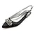 cheap Wedding Shoes-Women&#039;s Wedding Shoes Glitter Crystal Sequined Jeweled Plus Size Wedding Party &amp; Evening Solid Colored Summer Rhinestone Crystal Flat Heel Pointed Toe Basic Satin Silver Black White