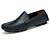 cheap Men&#039;s Slip-ons &amp; Loafers-Men&#039;s Comfort Shoes Cowhide Summer Loafers &amp; Slip-Ons Brown / Blue / Khaki / Office &amp; Career