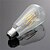 billige LED-filamentpærer-HRY 1pc 4 W LED-glødetrådspærer 360 lm E26 / E27 ST64 4 LED Perler COB Dekorativ Varm hvid Kold hvid 220-240 V / RoHs