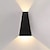 ieftine Lumini Flush Perete-lightinthebox led / moderne / contemporane lămpi de perete&amp;amp; aplice magazine / cafenele / birou aplic metal simplu 110-120v / 220-240v 10 w
