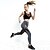 ieftine Nou in-Pentru femei Pantaloni de yoga Plasă Elastan Zumba Alergat Fitness Dresuri Ciclism Sportiv Îmbrăcăminte de Sport  Respirabil Uscare rapidă Comfortabil Micro-elastic