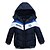 cheap Tops-Baby Boys&#039; Down &amp; Cotton Padded Basic Vintage Daily Holiday Blue Royal Blue Black Solid Colored Color Block Long Sleeve / Toddler / Winter