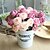preiswerte Künstliche Blume-Kunststoff Rustikal Tisch-Blumen 1