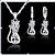 cheap Jewelry Sets-Women&#039;s AAA Cubic Zirconia Pendant Necklace Stylish Cat Ladies Fashion Silver Plated Earrings Jewelry White For Daily Evening Party