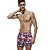 cheap Men&#039;s Swimwear &amp; Beach Shorts-Men&#039;s Swim Trunks Swim Shorts Board Shorts Swimwear Print Swimsuit Comfort Beach Floral Striped Tropical Beach Green Red / Mid Waist
