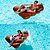 cheap Swim Training Equipment-Inflatable Pool Floats PVC Inflatable Durable Swimming Water Sports for Adults 140*130*120 cm