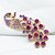 cheap Hair Jewelry-Women&#039;s Hairpins For Party Daily Casual Flower Alloy Rainbow Purple Champagne