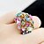voordelige Ringer-Women Band Ring Tourmaline Stack Gold Alloy Ladies Basic Fashion 1pc 7 / Women&#039;s / Synthetic Tourmaline