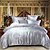 cheap Duvet Covers-Duvet Cover Sets Luxury Polyster Jacquard 4 Piece Bedding Set With Pillowcase Bed Linen Sheet Single Double Queen King