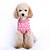 billige Dog Clothes-Rodents Dog Sweater Holiday Decorations Carnival Print Simple Heart Dog Coats Warm Ups Cute Winter Dog Clothes Puppy Clothes Dog Outfits Pink Costume Textile