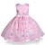 halpa Juhlamekot-Kids Little Girls&#039; Dress Geometric Daily Print Blushing Pink Above Knee Sleeveless Active Dresses Summer Regular Fit