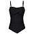 cheap One-piece swimsuits-Women&#039;s One Piece Swimsuit Shirred Bodysuit Bathing Suit Solid Colored Swimwear Black and White Green Breathable Quick Dry Lightweight Swimming Surfing Beach Summer Plus Size / Dot