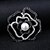 cheap Pins and Brooches-Women&#039;s AAA Cubic Zirconia Brooches Hollow Out Elegant Brooch Jewelry Black For Wedding Festival