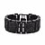 economico Bracciali Uomo-Per uomo Zircone cubico Bracciali tennis Bracciale Alla moda Collegamento / catena Prezioso Alla moda Lusso Hip-hop Dubai Strass Gioielli braccialetto Nero / Oro / Argento Per Regalo Strada