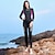 cheap Wetsuits, Diving Suits &amp; Rash Guard Shirts-ZCCO Women&#039;s 3mm Full Wetsuit Diving Suit SCR Neoprene High Elasticity Thermal Warm UPF50+ Breathable Back Zip Long Sleeve Full Body - Patchwork Swimming Diving Surfing Snorkeling Autumn / Fall