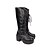 cheap Lolita Footwear-Women&#039;s Lolita Shoes Boots Gothic Lolita Punk Wedge Heel Shoes Solid Colored 8 cm Black PU(Polyurethane) Halloween Costumes