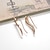 voordelige Trendy sieraden-Oorknopjes Klimmer oorbellen For Dames Casual Dagelijks Legering Bladvorm Gouden Zilver