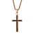 cheap Necklaces &amp; pendants-1pc Pendant Necklace God Necklace For Men&#039;s Gift Daily Stainless Steel Rope franco chain Cross