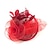 voordelige Hoeden &amp; Hoofdstukken-veren / net fascinators kentucky derbyhoed / bloemen / hoofddeksel met bloemen 1pc speciale gelegenheid / paardenrace / damesdag hoofddeksel