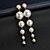 cheap Earrings-1 Pair Drop Earrings Dangle Earrings For Pearl Women&#039;s Wedding Party / Evening Gift Long Resin Gold Pearl Alloy Drop