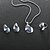 ieftine Seturi de Bijuterii-Women&#039;s Necklace Earrings Ring Sculpture Drop Vintage European Fashion Earrings Jewelry Gold / Silver For Daily