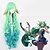 voordelige Kostuumpruiken-LOL KDA Soraka Cosplaypruiken Allemaal Gelaagd kapsel 44 inch(es) Hittebestendige vezel Gekruld Groen Anime-pruik / Pruiken / Pruiken