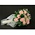 economico Fiori per matrimonio-Bouquet sposa Bouquet Matrimonio / Ricevimento di matrimonio Poliestere 11-20 cm