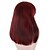 cheap Synthetic Trendy Wigs-Synthetic Wig Wavy Bob Wig Red Ombre Medium Length Black / Red Synthetic Hair Women&#039;s Party Classic Red Ombre