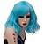cheap Costume Wigs-Cosplay Costume Wig Synthetic Wig Wavy Minaj Middle Part Wig Short Grey White Natural Black Rose / Green Gold Pink Synthetic Hair Women&#039;s Fashionable Design Party Red Blue
