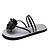 levne Dámské sandály-Dámské Sandály Venkovní Jednobarevné Léto Rovná podrážka Otevřený palec Pohodlné PU Stříbrná Černá Bílá