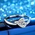 preiswerte Ringe-Ring Stilvoll Silber Platiert Diamantimitate Weißgold Herz Liebe damas Elegant Romantisch 1pc 5 6 7 8 9 / Damen