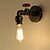 Недорогие Настенные светильники-2 шт чердак мини ретро промышленный стиль стены браон ресторан и бар металлический водопровод настенный светильник окрашены отделка