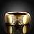 Χαμηλού Κόστους Μοδάτο Δαχτυλίδι-Γυναικεία Midi Ring Cubic Zirconia 1pc Χρυσό Τριανταφυλλί Χρυσό Χαλκός Geometric Shape κυρίες Μοντέρνα Καθημερινά Βραδινό Πάρτυ Κοσμήματα Κομψό Απίθανο