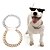cheap Dog Clothes-Dog Cat Pets Necklace Puppy Clothes Solid Colored Sports &amp; Outdoors Stylish Dog Clothes Puppy Clothes Dog Outfits Gold Silver Costume for Girl and Boy Dog Plastic M