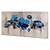 preiswerte Blumen-/Botanische Gemälde-Hang-Ölgemälde Handgemalte Horizontal Abstrakt Blumenmuster / Botanisch Modern Ohne Innenrahmen (ohne Rahmen)