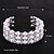 ieftine Brățări-Pentru femei Argintiu Maro Perle Componentă Perle Bijuterii brățară Argintiu Pentru Nuntă Petrecere Ocazie specială Aniversare Zi de Naștere Logodnă / Cadou / Zilnic / Casual