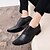 זול נעלי אוקספורד לגברים-בגדי ריקוד גברים נעלי נוחות סתיו חורף וינטאג&#039; בָּחוּץ נעלי אוקספורד עור פטנט / עור חום בהיר / שחור קולור בלוק