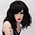 cheap Costume Wigs-Cosplay Costume Wig Synthetic Wig Wavy Minaj Middle Part Wig Short Grey White Natural Black Rose / Green Gold Pink Synthetic Hair Women&#039;s Fashionable Design Party Red Blue