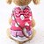 cheap Dog Clothes-Dog Cat Pets Denim Jacket / Jeans Jacket Jacket Vest Stripes Character Slogan Sports &amp; Outdoors Casual / Sporty Outdoor Dog Clothes Puppy Clothes Dog Outfits Stripe White Yellow Costume for Girl and