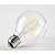 olcso LED-es izzószálas izzók-5pcs 4 W Izzószálas LED lámpák 360 lm E26 / E27 G80 4 LED gyöngyök COB Dekoratív Meleg fehér 220-240 V / RoHs