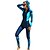 cheap Wetsuits, Diving Suits &amp; Rash Guard Shirts-SBART Women&#039;s UV Sun Protection UPF50+ Breathable Rash Guard Dive Skin Suit Full Body Front Zip Swimsuit Patchwork Swimming Diving Surfing Snorkeling Summer / High Elasticity / Quick Dry / Quick Dry