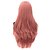 Недорогие Парики к костюмам-Парики из искусственных волос Маскарадные парики Прямой Естественный прямой Прямой силуэт Парик Розовый Очень длинный Искусственные волосы Жен. Розовый
