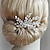halpa Häät Päähine-Alloy Headdress with Crystals / Rhinestones 1 Piece Wedding / Special Occasion Headpiece