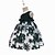 cheap Baby Girls&#039;  Dresses-Baby Girls&#039; Vintage Party Birthday Cotton Patchwork Christmas Sleeveless Knee-length Dress Green Black Red
