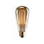 abordables Ampoules incandescentes-5 pièces 40 W E26 / E27 ST64 Blanc Chaud 2300 k Rétro / Intensité Réglable / Décorative Ampoule à incandescence Vintage Edison 220-240 V